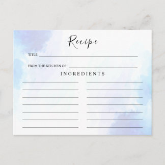 Bleu clair, Plage Mariage Recette Carte