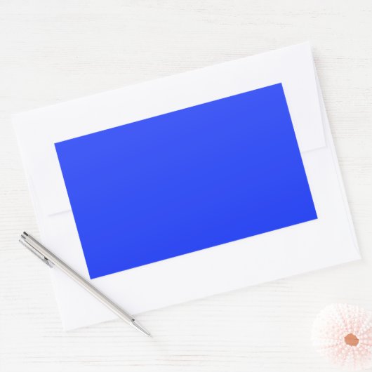 Bleu clair Sticker Rectangle (Enveloppe)