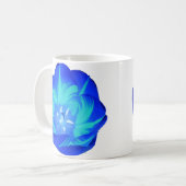 Bleu clair Tulip Mug (Devant gauche)