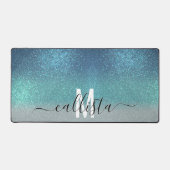 Bleu clair Turquoise Parties scintillant brillante (Recto)