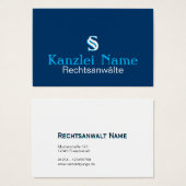 Bleu classique  (Devant & derrière)