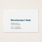 Bleu classique  (Dos)