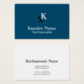 Bleu classique (Devant & derrière)