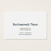 Bleu classique  (Dos)