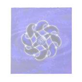 Bleu comme bloc-notes de la mer (Devant)