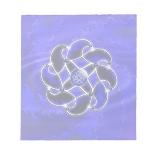 Bleu comme bloc-notes de la mer (Devant)