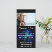 Bleu commémoratif d'ange de photo de Merci de (Debout devant)