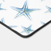 Bleu côtier et blanc Starfish mignonne (Coin)