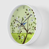 Bleu Dans Les Horloges Paysannes De L'Arbre (Angle)