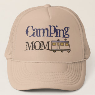 Bleu de casquette de camionneur de papa de camping