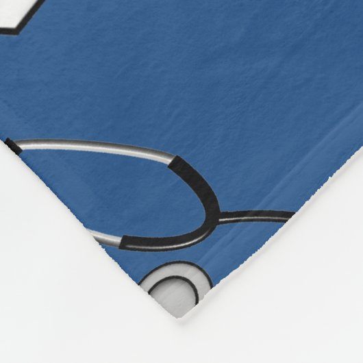 Bleu de couverture d'ouatine d'infirmière (Coin)