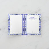 Bleu de dentelle en céramique de Grèce (Intérieur)