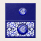 Bleu de dentelle en céramique de Grèce (Outside Unfolded)