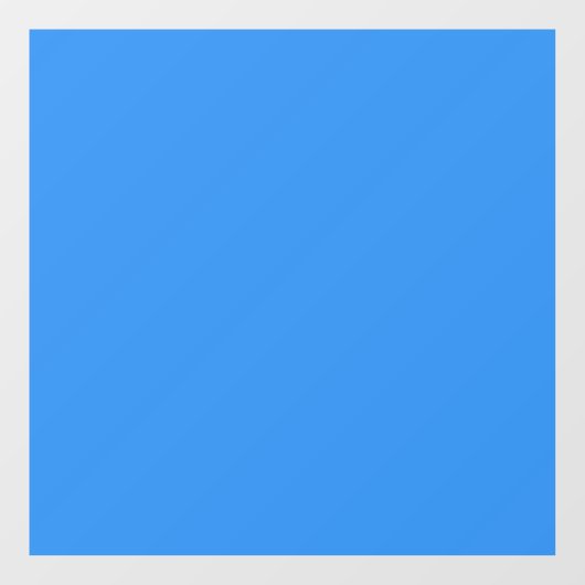 Bleu de France (vaste kleur) Raamsticker (Vel)