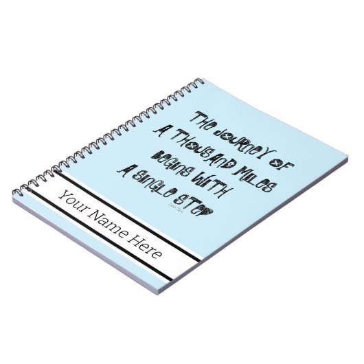 Bleu de journal de perte de poids, carnet de (Côté gauche)