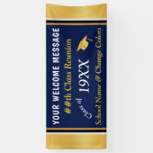 Bleu de la marine, idées de bannières pour la réun (Vertical)