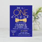 Bleu de la marine M. Invitation d'un jour d'annive (Debout devant)