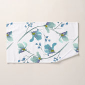 Bleu de l'aquarelle (Serviette à main)