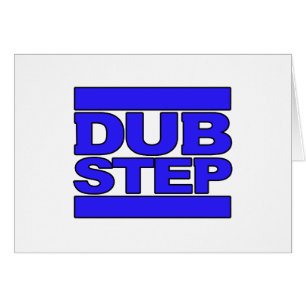 Bleu de logo de DUBSTEP