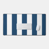 Bleu de marine, Blancs, Motif rayé (Clavier et souris)