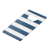 Bleu de marine, Blancs, Motif rayé (Dos Angle)