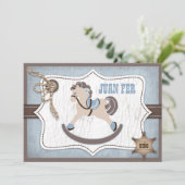 Bleu de Merci de cowboy de cheval de basculage (Debout devant)