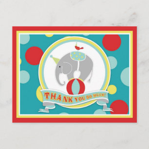 Bleu de Merci d'éléphant de cirque