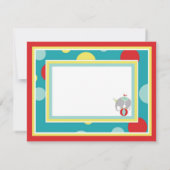 Bleu de Merci d'éléphant de cirque (Dos)