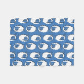 Bleu de mouton, couverture de toison (Devant (Horizontal))