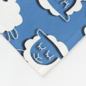 Bleu de mouton, couverture de toison (Coin)