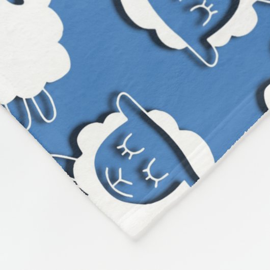 Bleu de mouton, couverture de toison (Coin)