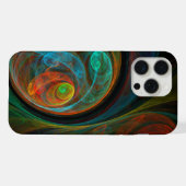 Bleu de renaissance Art Abstrait (Verso Horizontal)