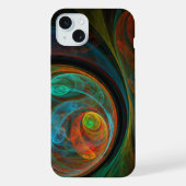 Bleu de renaissance Art Abstrait (Verso)