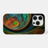 Bleu de renaissance Art Abstrait (Verso Horizontal)