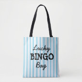Bleu de sac de BINGO-TEST de bonne chance barré (Devant)