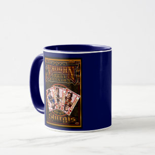 Bleu de tasse de café de la Réunion de Vaughn de