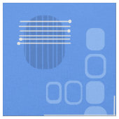 Bleu de tissu d'écorce Abstrait atomique (Fermer)