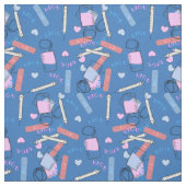Bleu de tissu d'infirmière de NICU (Échantillon)