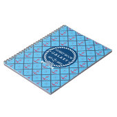 Bleu de turquoise nautique d'icônes du livre (Côté gauche)