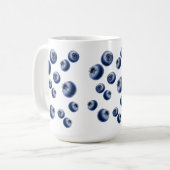 Bleu délice Mug (Devant gauche)