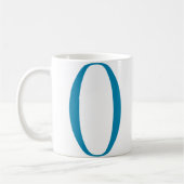 Bleu d'Obama O - tasse (Gauche)