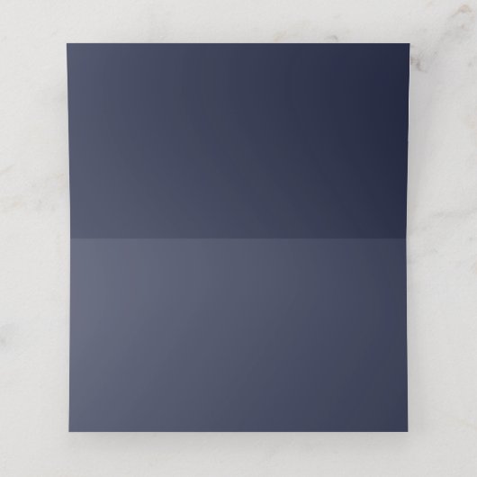 Bleu | Doré | Cartes de Casquette blanc (Intérieur déplié)