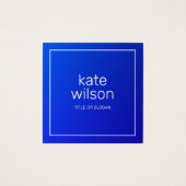 Bleu doré professionnel moderne (Devant)