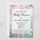 *~* Bleu Dragon Baby Boy Invitation Baby shower (Dos)