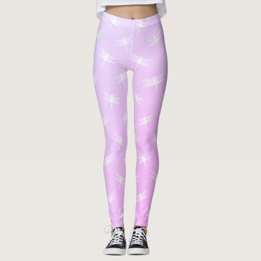 Bleu Dragonfly Dream Purple Leggings (Devant)