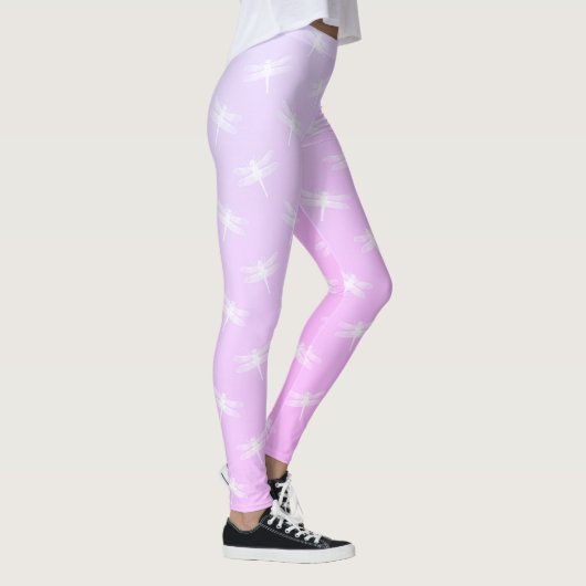 Bleu Dragonfly Dream Purple Leggings (Droite)