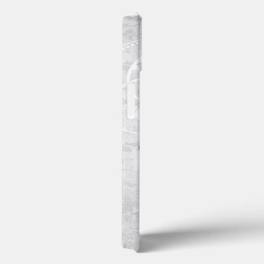 Bleu Dragonfly Personnalisé Coque-Mate coque iphon (Verso / Droite)