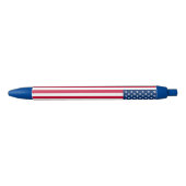 Bleu Drapeau américain cadeau stylo (Devant)