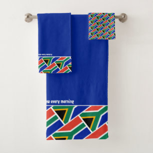 Bleu DRAPEAU D'AFRIQUE DU SUD