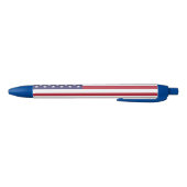 Bleu Drapeau de pays USA stylo à bille rétractable (Bas)